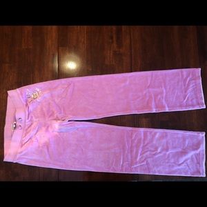 Youth Juicy Couture Velvet Track Pants